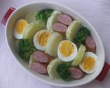 ♡温野菜にかけて焼くだけ♪マヨグラタン♡作り方1写真