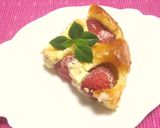 ★聖夜のチーズケーキ★苺のクラフティ風作り方6写真