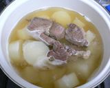大根と牛すね肉の和風スープ煮作り方4写真