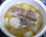 大根と牛すね肉の和風スープ煮作り方4写真