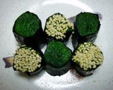 ヘルシー！ほうれん草の海苔巻き作り方6写真