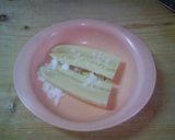 バナナパン（ホットサンド）作り方1写真