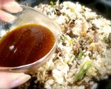 フライパン一個でビビンバ風チャーハン!作り方6写真