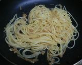 なめたけガーリックペペロンチーノ☆パスタ作り方4写真