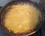 明太マヨパスタ作り方1写真
