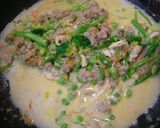 残り物とミートローフでキーマカレーパスタ作り方3写真