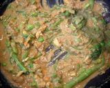 残り物とミートローフでキーマカレーパスタ作り方5写真