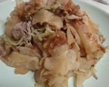 超早！大根と豚肉のヒラヒラ炒め♪作り方5写真
