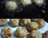 里芋のもちもちねっとり揚げ団子作り方10写真