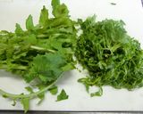 シャキシャキ大根餃子　大根葉の消費にも♪作り方2写真