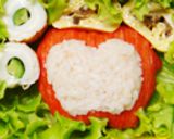 いちごっちのたらかまおにぎり✿キャラ弁作り方3写真