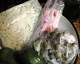 ベーコンとピーマンの洋風焼きうどん作り方1写真