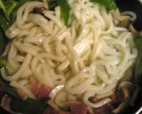 ベーコンとピーマンの洋風焼きうどん作り方4写真