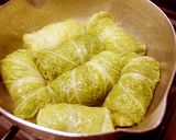 和風ロール白菜のきのこ餡かけ風✿作り方7写真