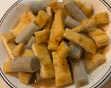 胡麻たっぷりお揚げさんと酢ごぼう作り方5写真