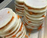大根と鮭フレークのミルフィーユ漬け作り方3写真
