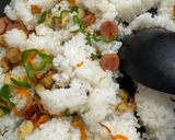子供が挑戦しやすい！輪切りピーマン炒飯作り方3写真