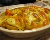 エビとチキンのマカロニグラタン作り方10写真