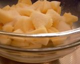 簡単♪リンゴとくるみのケーキ作り方3写真