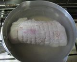 豚かたまり肉で煮豚作り方1写真