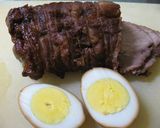 豚かたまり肉で煮豚作り方5写真