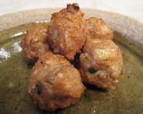 軟骨入り鶏団子と春雨のスープ作り方8写真