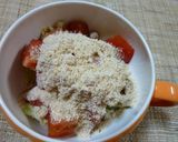 1分で♪トマトとレタスのイタリアンスープ作り方3写真