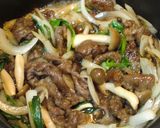 プルコギ風牛肉炒め作り方5写真