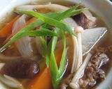 簡単寒い日【キムチクッパ】スープご飯ね♪作り方1写真