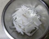 大根とりんごのゆず胡椒マヨネーズ和え作り方1写真