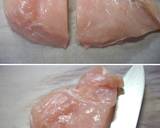 安うまクリスマス☃胸肉チーズロールカツ。作り方1写真