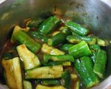 白いご飯のお供！きゅうりの旨辛ソース煮作り方2写真