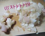 生姜のさっぱり煮【山芋甘酢漬】作り方1写真