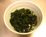 超簡単ヘルシー！レンジで豆腐わかめスープ作り方2写真