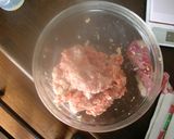 ジャンボ！なのにお肉少しのミートボール作り方2写真