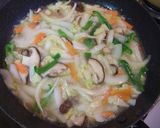 野菜あんかけ丼(ケチャップ風味)作り方7写真