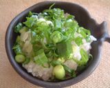 簡単♪　ねぎマヨご飯作り方2写真