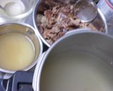 土手焼き(牛すじ肉の味噌󠄀煮込み)作り方2写真