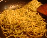青のりのペペロンチーノ作り方3写真
