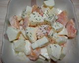 りんごとさつまいものサラダ作り方6写真