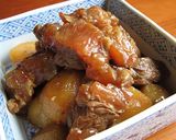 お色もお味もやさしい【鶏じゃが】肉じゃが作り方10写真