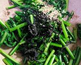 簡単おいしい！かぶの葉炒め作り方3写真