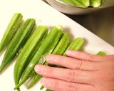 鶏とオクラの梅煮作り方3写真