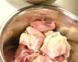 鶏とオクラの梅煮作り方1写真