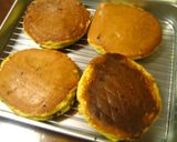 サックリふんわり☆柿チョコ豆乳パンケーキ作り方11写真