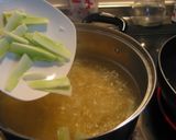 キャベツパスタ (ブロッコリーの芯入り)作り方4写真