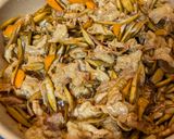肉が主役　メインになれるきんぴら牛蒡作り方7写真