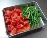 牛肉と野菜のあっさりあえ作り方1写真