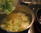 キャベツパスタ (ブロッコリーの芯入り)作り方5写真