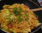 キャベツパスタ (ブロッコリーの芯入り)作り方8写真